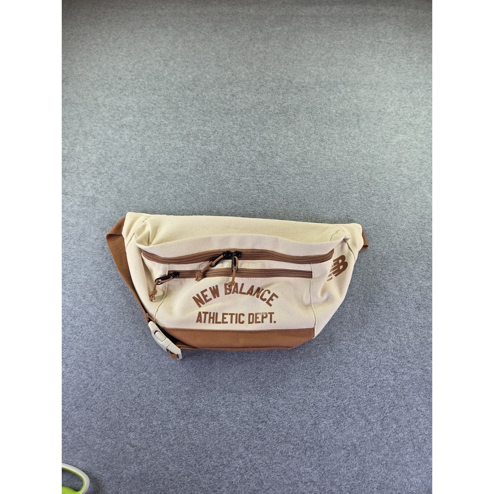 New Balance Great Plains Canvas Fannypack Belt Bag LARGE size NWOT